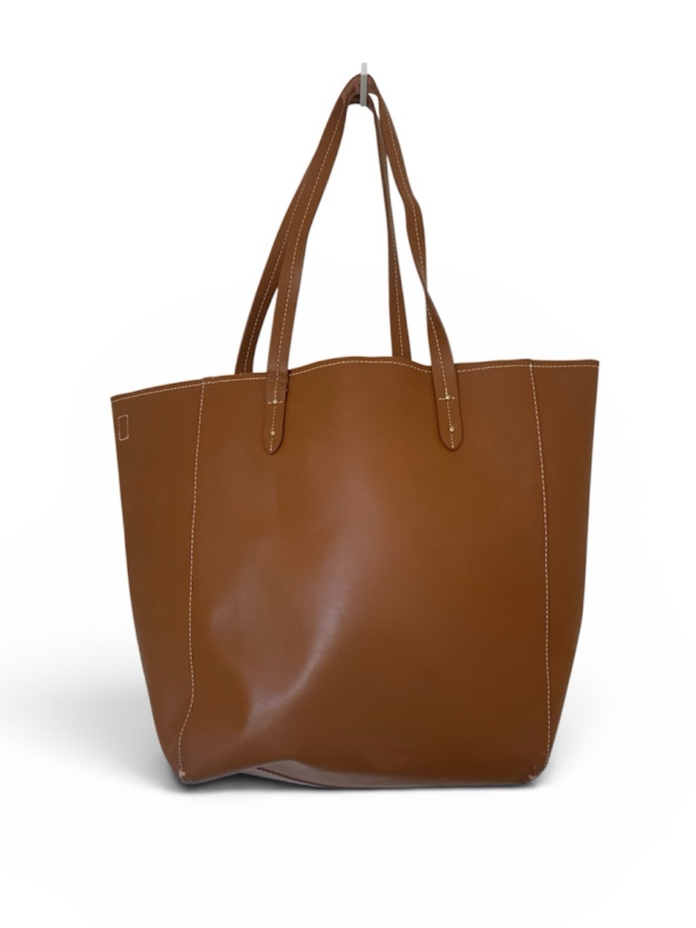 GAP Leather Tote Bag - Tan Shoulder Tote